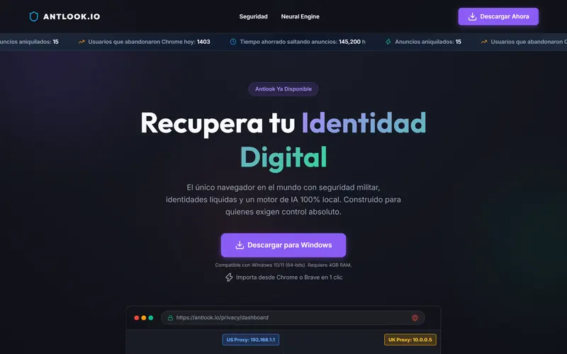 Captura de antlook.io